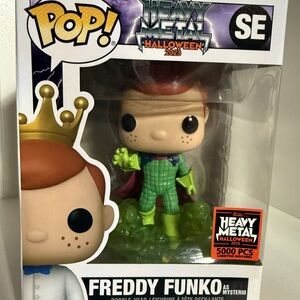 Funko Pop! Heavy Metal Freddy Funko as Mysterio NIB